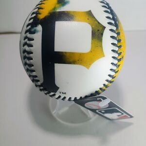 MLB White and Yellow Baseball